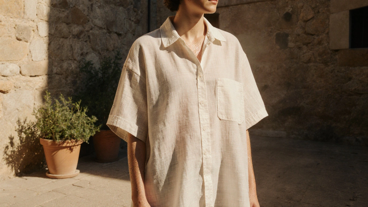 Какая ткань самая прохладная для одежды в жару?