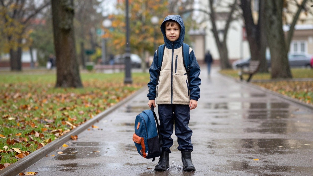 Что носят дети осенью: практичный гардероб для холодной погоды