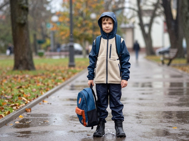 Что носят дети осенью: практичный гардероб для холодной погоды