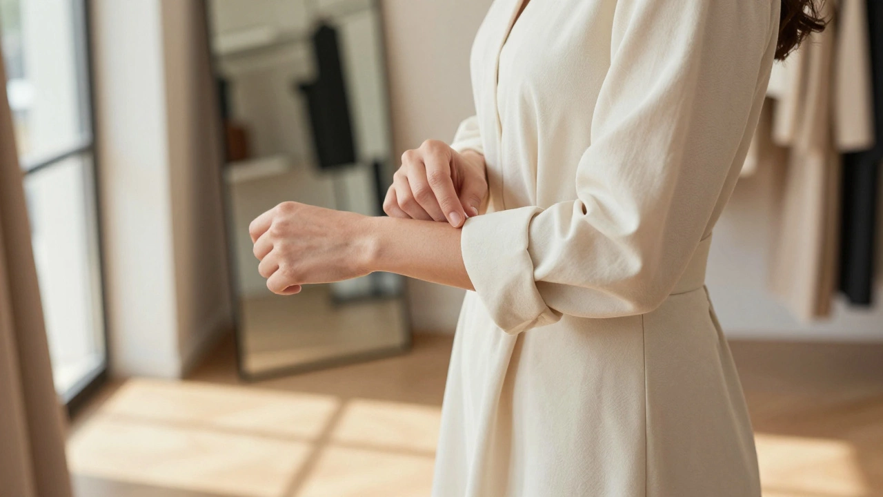 Идеальная длина рукава платья: правила подбора для осени 2026